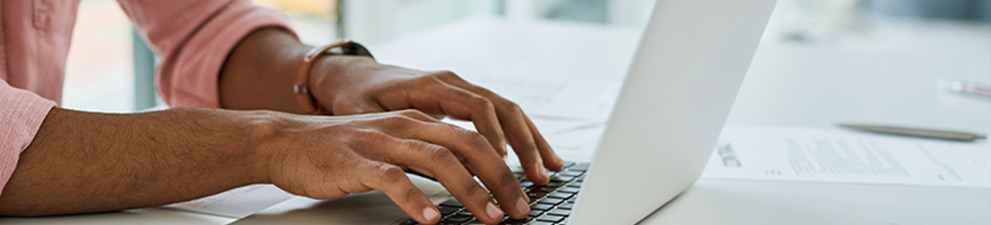 Customer viewing goldrushdispatch service refunds online app on a tablet.