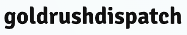Image of goldrushdispatch.com logo.